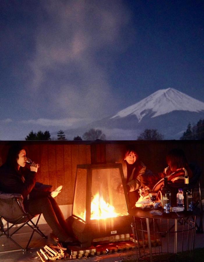 ヴィラ山間堂 Terrace Villa Bbq Bonfire Fuji View Annovillas Fujikawaguchiko Dış mekan fotoğraf