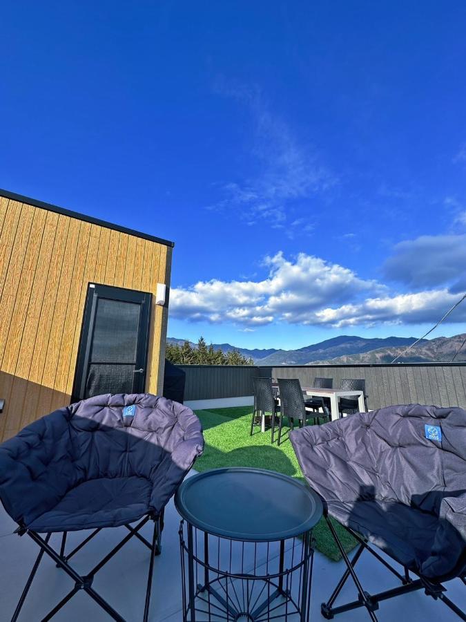 ヴィラ山間堂 Terrace Villa Bbq Bonfire Fuji View Annovillas Fujikawaguchiko Dış mekan fotoğraf