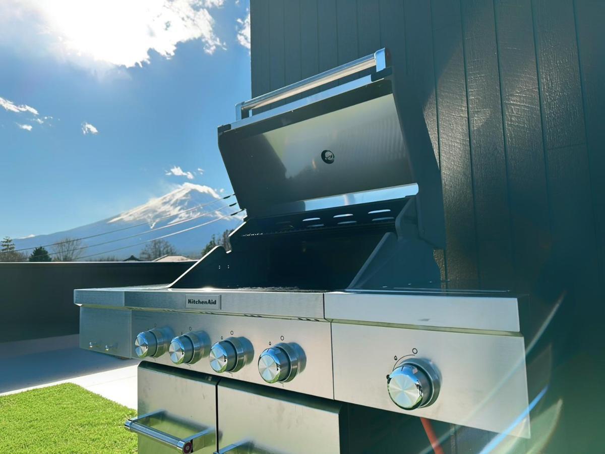 ヴィラ山間堂 Terrace Villa Bbq Bonfire Fuji View Annovillas Fujikawaguchiko Dış mekan fotoğraf